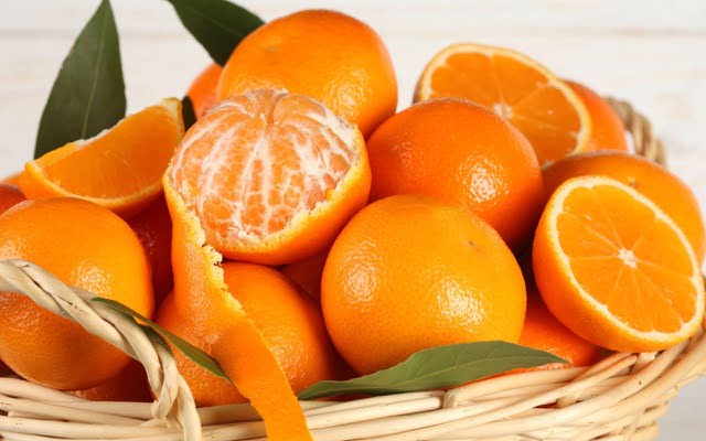 thực phẩm tốt cho da từ cam