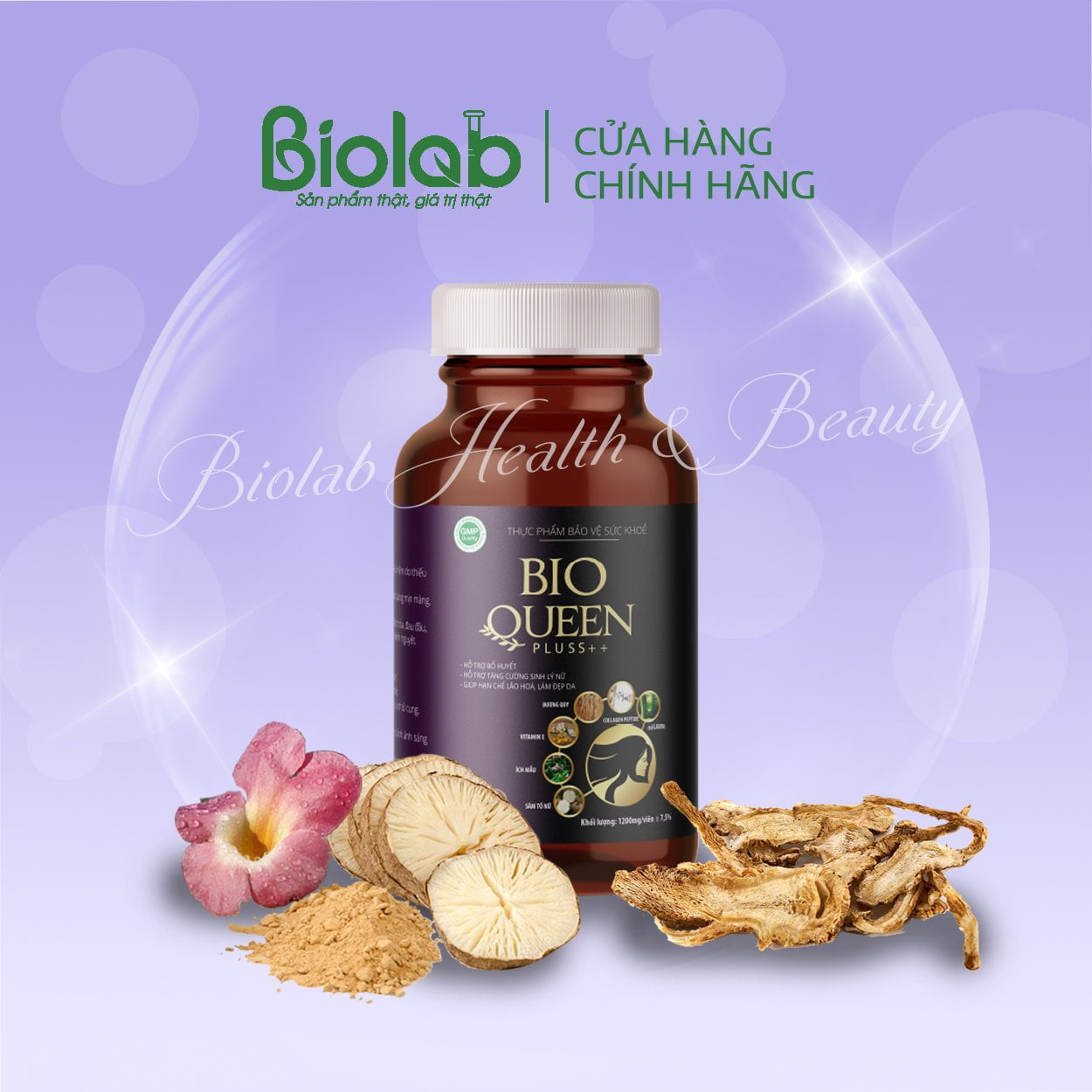 Ngăn ngừa u xơ tử cung với BioQueen Pluss++