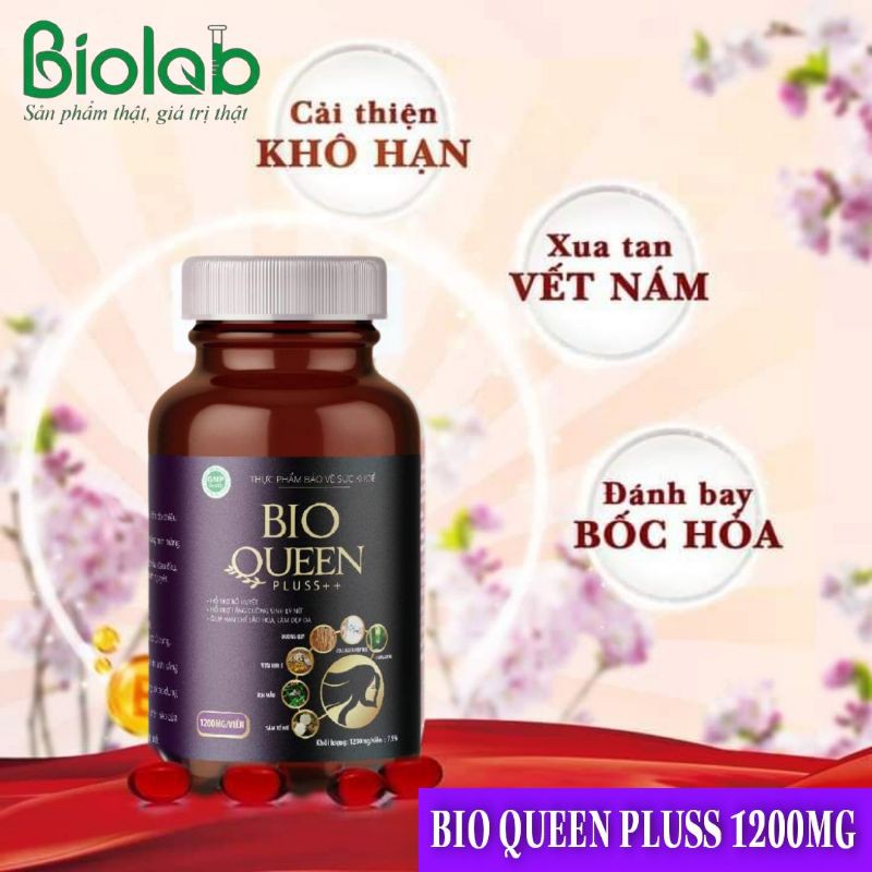 Cải thiện khí huyết kém với BioQueen Pluss++